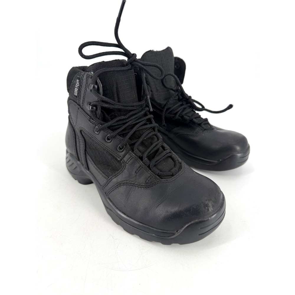 Danner Kinetic 6 Black GTX Boots Womens 7.5 Black Leather Tactical Gorpcore work